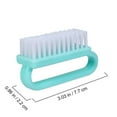 thumbnail image 2 of 6Pcs Handle Grip Nail Brush Hand Fingernail Scrub Cleaning Brushes Kit, 2 of 6
