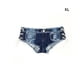 thumbnail image 4 of Qarigey Pantalones cortos transpirables para mujer, pantalones de moda de vendaje Sexy de algodón, pantalones de cintura baja, Mini pantalones vaqueros Prendas para la parte inferior del cuerpo SG Qarigey AP012030-04, 4 of 6