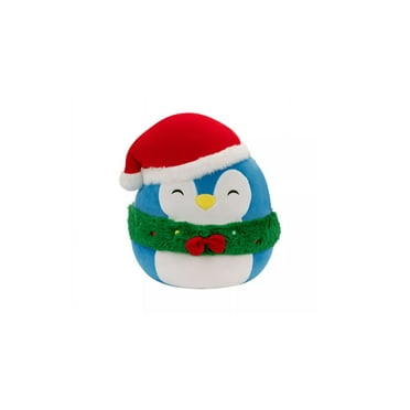 Squishmallows 5" Puff The Penguin with Santa Hat