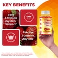 thumbnail image 6 of Vitamatic Sugar Free Vitamin D3 1000 IU - 120 Pectin Based Gummies - Great Taste - Healthy Bones, Mood & Immune System Function - Non-GMO - 120 Servings, 6 of 12