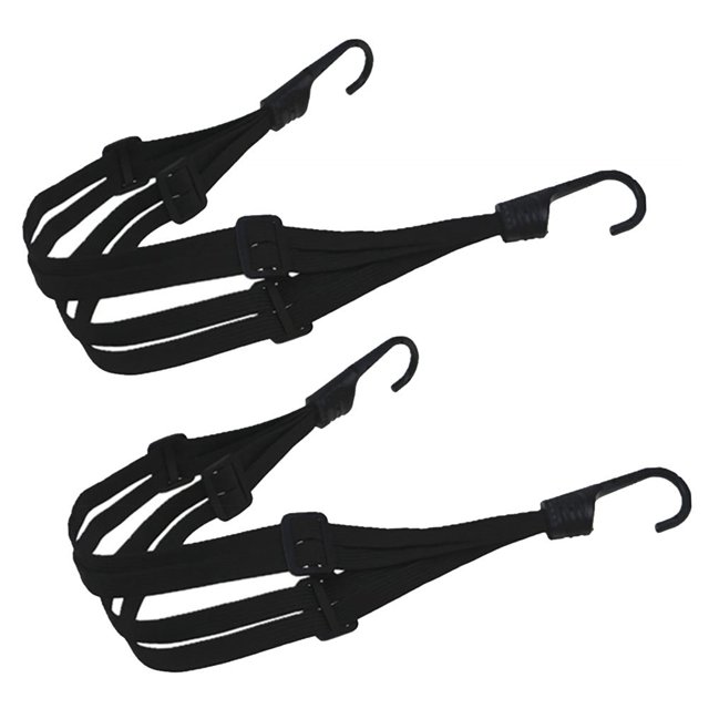 Cuerdas Elásticas De Alta Resistencia Con Ganchos, 2 Uds., Correas Ajustables Para Bicicleta, Candado Para Bicicleta, Correa Elástica Para Bicicleta, Correas Elásticas Para Casco Para Motocicletas Guardurnaity OD013672-00