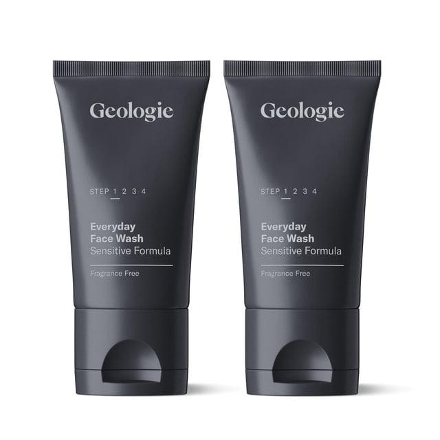 Jabón facial Geologie Daily Sensitive Skin, 60 ml, paquete de 2