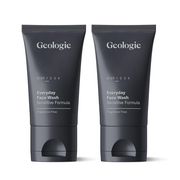 Jabón facial Geologie Daily Sensitive Skin, 60 ml, paquete de 2