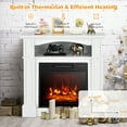 thumbnail image 2 of Topbuy Electric Fireplace 32 x 31 Freestanding 5000 BTU Electric Indoor Fireplace, 2 of 9