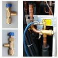 thumbnail image 1 of Válvula de aire acondicionado R22, boquilla de carga de 1/4", adaptador de seguridad para refrigerante fluoruro D, reparación de aire acondicionado, 1 of 5