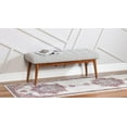 thumbnail image 4 of Rugs.com Eden Collection Rug – 10 Ft Runner Cream Medium Rug Perfect For Hallways, Entryways, 4 of 8
