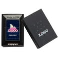 thumbnail image 6 of Zippo Gaming Flame Logo Design Black Matte Pocket Lighter, 6 of 6