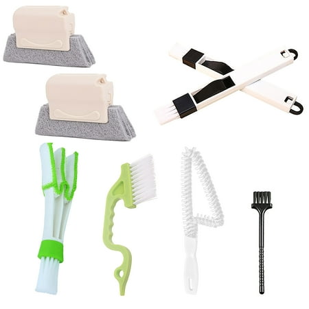 

Mittory 8 Pcs Hand-held Groove Gaps Cleaning Tools Door Window Track Cleaning Tools Dating Multicolor #937