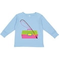 thumbnail image 3 of Inktastic Fishing Tackle Girls Girls Long Sleeve Toddler T-Shirt, 3 of 5