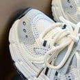 thumbnail image 6 of NIEWTR Toddler Shoes Boys Girls Shoes Kids Tennis Breathable Running Athletic Sport Sneakers Children Athletic Sport Tennis Walking Shoes(A-Beige,7), 6 of 8