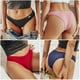 thumbnail image 2 of 6 Tangas De Color Sólido Para Mujer Calzoncillos De Cintura Baja Cómodas Y Sexy Bikinipangjing, 2 of 4