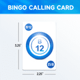 GSE Games & Sports Expert Bingo Calling Cards, Plastic Coated Bingo