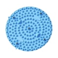 thumbnail image 3 of Almohadilla de masaje de pies, alfombrilla de acupuntura, alfombrilla de juego para masaje de suelo, almohadilla de masaje de puntos de presión redondo azul, 3 of 8