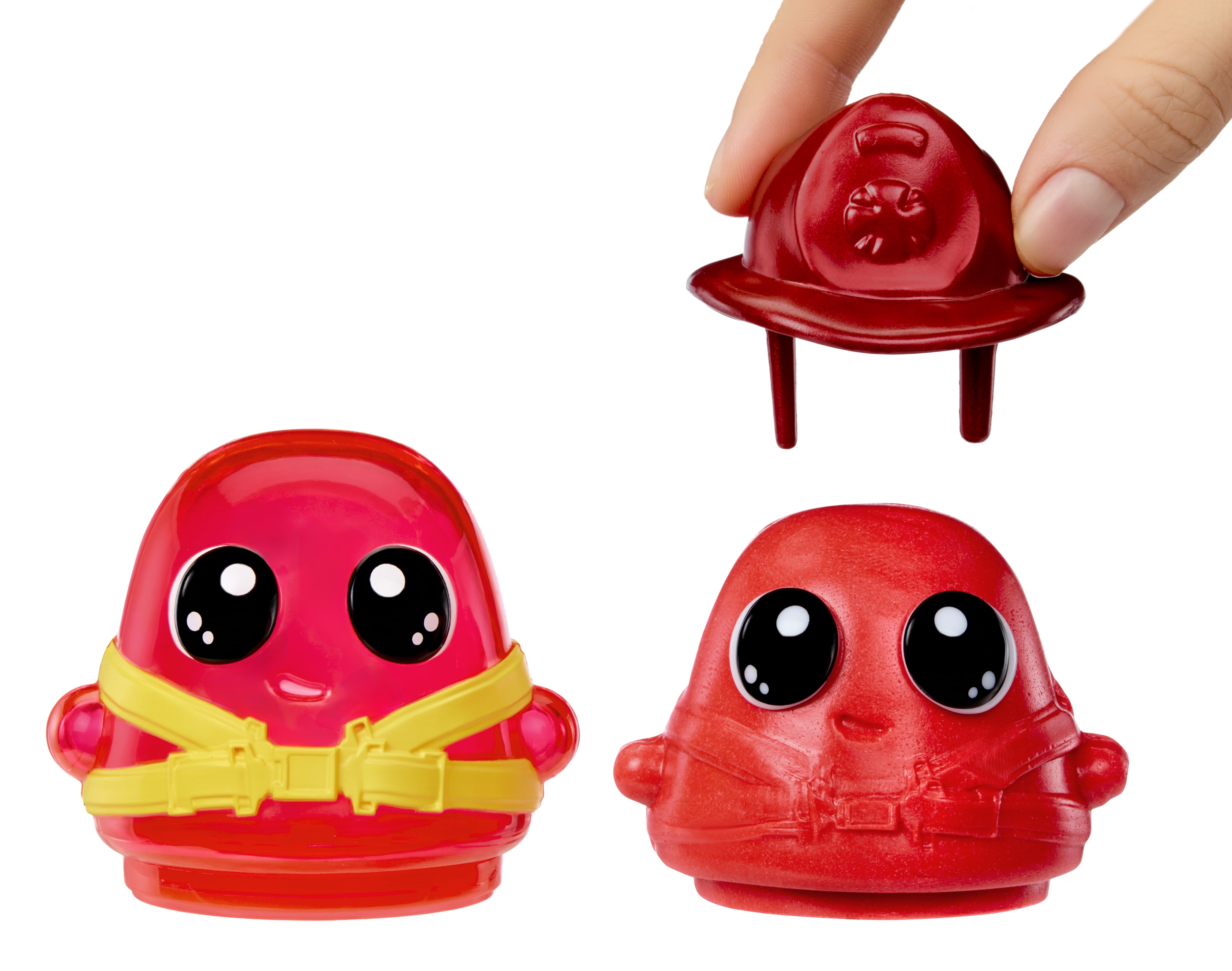 DohKins Fire Truck & Firefighter - Scented Dough that Never Dries, DIY Kids Gift, Ages 3+