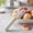 Beige, variant on 2 In 1 Kitchen Peeler, Stainless Steel Thick Blade Tool, Beige 7.4 In Sugarcane Pumpkin Peeling Scraper, For Home Cooking Prep