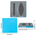 thumbnail image 4 of 1 Set Leather Cutting Die Tassel Drp Earring Wooden Dies Cutting Mold Leather Jewelry Die Cutter Mold with Plastic Protective Box and EVA Foam for DIY Craft, 4 of 8