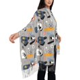 thumbnail image 4 of Sikiie Dog Shawl Wraps Big Scarf Tassel Fall Winter Thick Scarf Warm Shawl Women Fall Gifts, 4 of 8