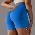 thumbnail image 3 of Buigttklop Short for Women 2024,Women Summer Sport Casual Solid Full Casual Yoga Shorts Pants, 3 of 5