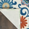 thumbnail image 6 of Nourison Sun N' Shade Indoor/Outdoor Ivory/Multi 4'3" x 6'3" Area Rug, (4x6), 6 of 10