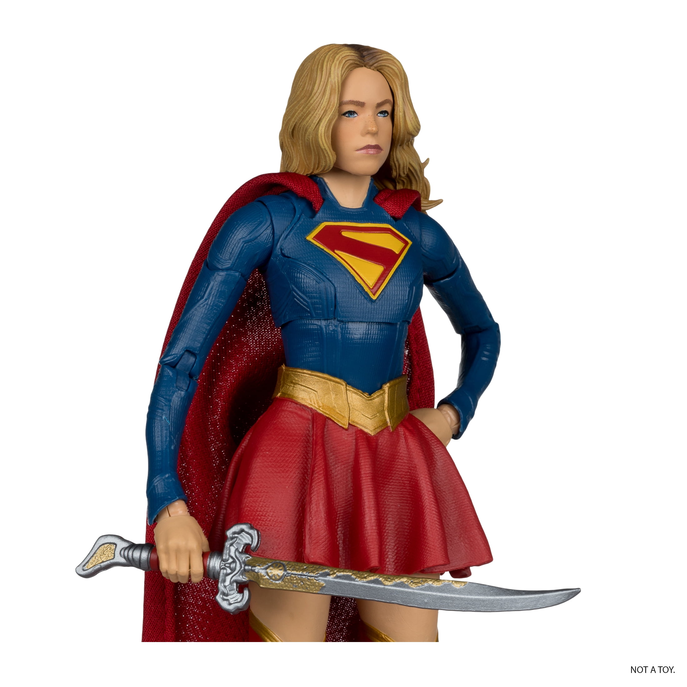 Supergirl and Baby Krypto (DC Multiverse: Supergirl Movie) 7" Action Figure Deluxe Theatrical Edition - McFarlane Toys