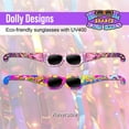 thumbnail image 3 of Kool Shades for Kids Sunglasses, Dolly 4 pack, UV400 Sunglasses for Kids Ages 6-12, Eco-Friendly and Reversible, Unisex Sports Style, 3 of 4