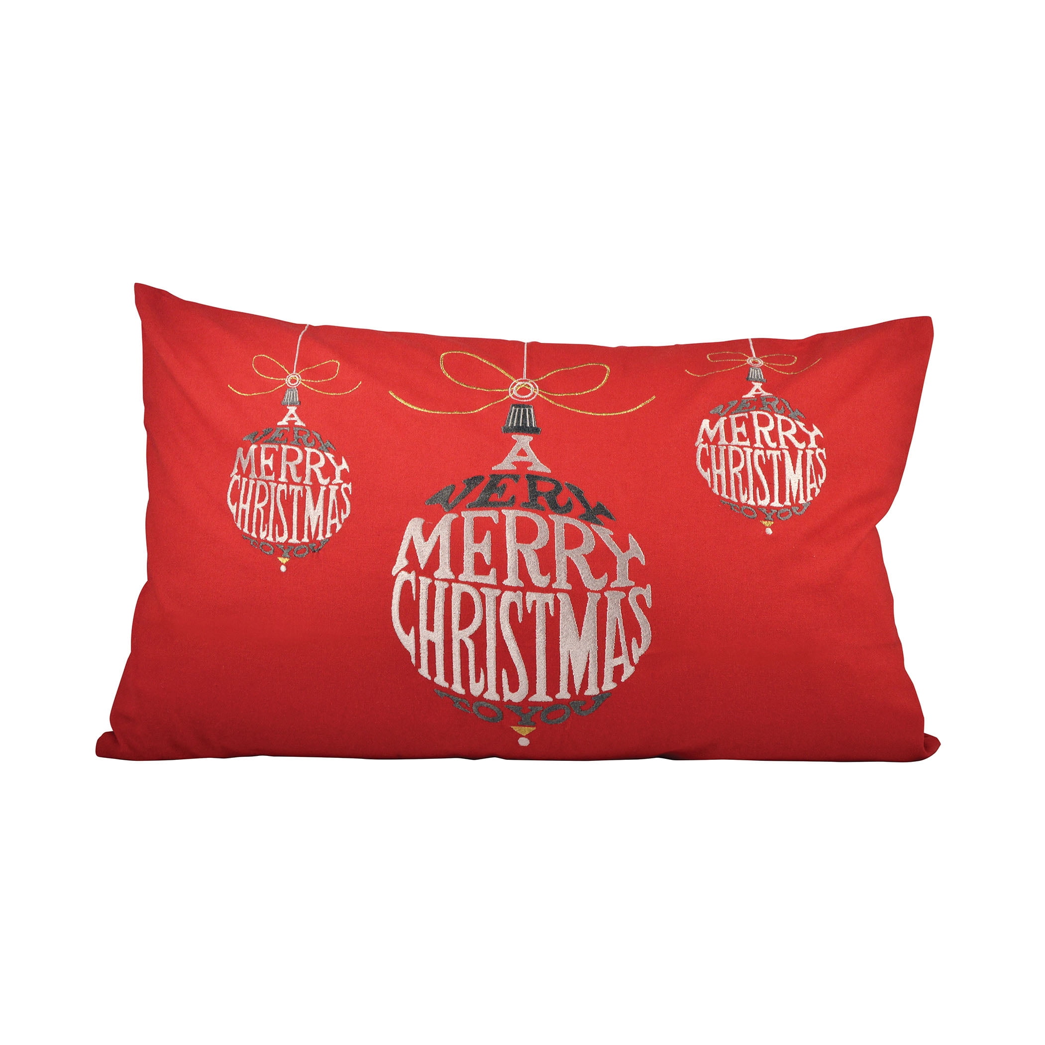 Very Merry Christmas 16x26 Lumbar Pillow COVER ONLY