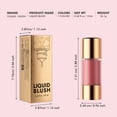 thumbnail image 3 of Neoyler Natural Brightening Liquid Blush with Dropper Precision Water Infused Long lasting Rouge Enhances Natural Beauty Easy for Beginners and Pros 7 Options Available, 3 of 3