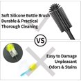 thumbnail image 3 of Cleaning Brush Set of 2 Water Bottle Cleaning Brushes, 3 of 5