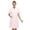 Pink, variant on Clerk Lab Coat with Notched Lapel for Everyday Wear and Duty Classic Workwear for Enthusiasts