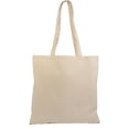 thumbnail image 3 of JoveMarine  Natural Cotton Shopper Tote Bags Blank Reusable Shopping Bags 15x16.5 Inches Perfect for Advertising Grocery and Eco-Friendly Use Beige, 3 of 3