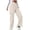 Beige, variant on Women's Cargo Pants High Waist Wide Leg Pants Straight Leg Loose Trousers Womens Business Casual Pants Womens Pants Patterns