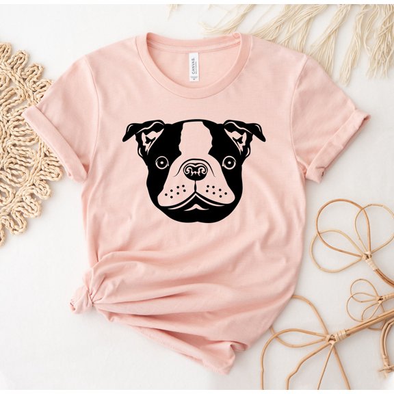 Boston Terrier Dog T-shirt Lover Shirt Mom Gift Owner Pet Top Favorite Tee Mama Cute Animal