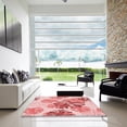 thumbnail image 6 of Ahgly Company Indoor Round Patterned Deep Rose Pink Area Rugs, 6' Round, 6 of 6