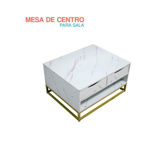 Mesa para café blanca blanco 15 cm x 15 cm Pido Todo MPC01WH-A2