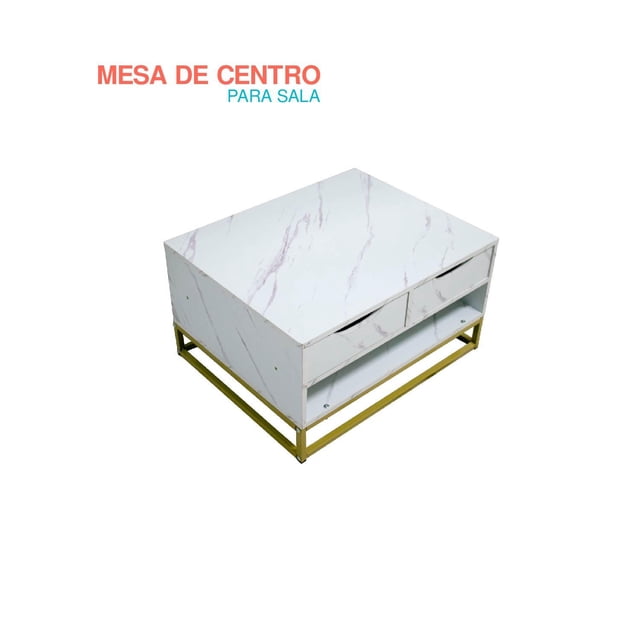 Mesa para café blanca blanco 15 cm x 15 cm Pido Todo MPC01WH-A2