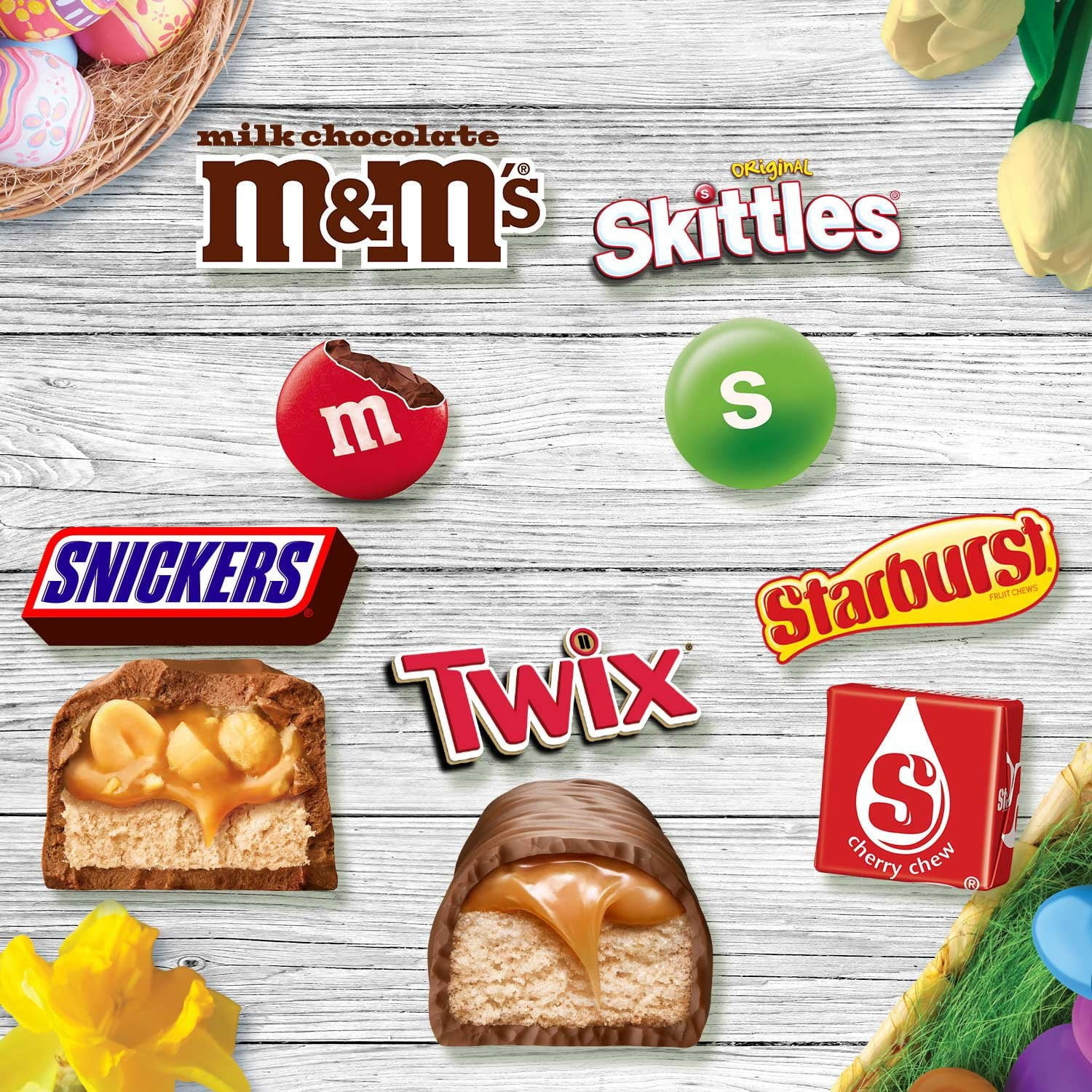 Mars Easter Variety Pack Candy, 140 Pieces (55.1 Ounce)
