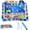 B, variant on GlowPad, Cat Water Mat with Fish, 24in Thickened Anti-Scratch Water Mat for Cat, Interactive Cat Toy for Indoor Play, Rapid Cooling for Both Indoor Use in Summer for Cats and Dogs