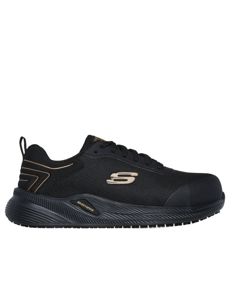 (取寄) スケッチャーズ ワーク レディース カービックス - カーボン ナノ コンプ トゥ SKECHERS Work women Carbix - Yunia Carbon Nano Comp Toe Grey Skechers Women's Work Slip Resistant Carbon Nano Toe Carbix Nia