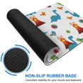 thumbnail image 6 of Long Mouse Pads for Desk,White Dinosaurs Volcanoes Birds Pattern Desk Mats on Top Of Desks, Desk Mouse Pad Extra Large with 3mm Non-Slip Base and Stitched Edge for Gaming,Office,Work,Home 31.5"x15.7", 6 of 6