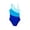 F146 Blue, variant on Likimi Teen Kids Girls One Piece Swimsuits Color Block One Shoulder Neck Sleeveless Comfortable Casual Swimwear For Beach Pool Purple Size 7-8 Years