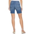 thumbnail image 3 of Sofia Jeans Women's Lila Mid Rise Pull-On Denim Shorts, 3 of 7