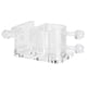 thumbnail image 3 of Abrazaderas De Manguera, Alta Transparencia, Conveniente Para Ajustar El Soporte De Abrazadera De Tubo De Diseño De Doblado En Caliente Con 4 Tornillos Acrílicos Para Pecera De, 3 of 7