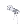 thumbnail image 1 of INSPIRE CHIC 2 Paires de Lacets Réfléchissants Ronds Colorés pour Chaussures Blanc Gris 120cm/47.2, 1 of 6