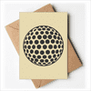 Golf Sport Simple Geometry Pattern Greeting Cards You are Invited Invitations