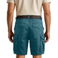thumbnail image 5 of VV AVEORS Cargo Shorts For Men Stretch Ripstop Walking Shorts Multi Pockets Casual Athletic Work Hiking Short Pants Big And Tall Dark Green S, 5 of 5