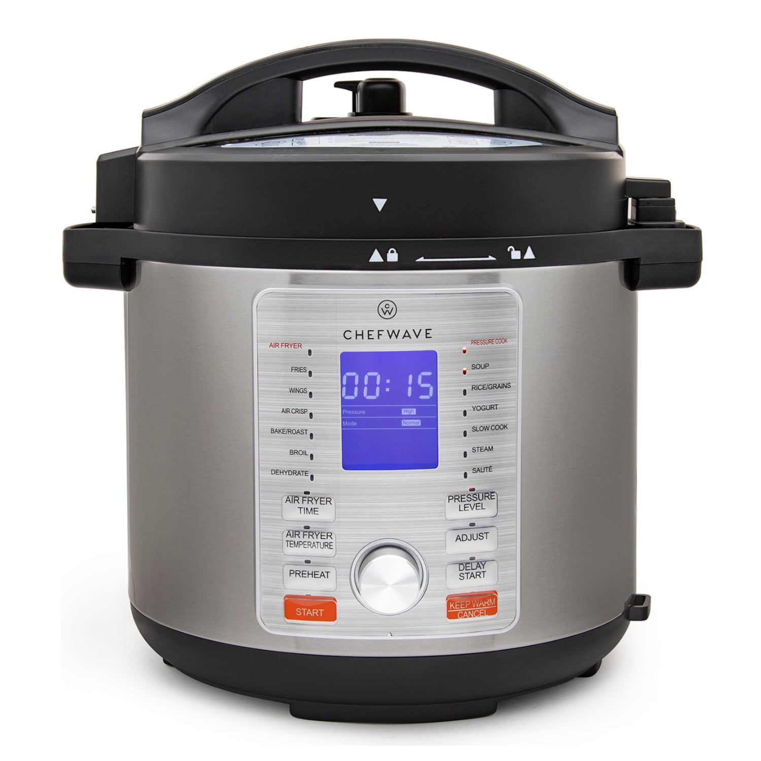 Nictemaw Pressure Cooker and Air Fryer Combos 6Qt, Multi