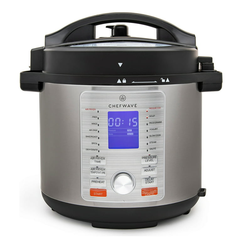Nictemaw Pressure Cooker and Air Fryer Combos 6Qt, Multi-functional 17 –  nictemaw