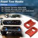 thumbnail image 2 of Ganchos de remolque delanteros para Toyota Tacoma 2024-2026, 4Runner 2025-2026, Land Cruiser 250 2024-2025, aleación de aluminio, remolque de emergencia, 2 of 7