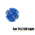 thumbnail image 4 of Unique Bargains 15pcs 12V Blue T4.2 Car Wedge LED Dash Gauge Instrument Panel Light Interior, 4 of 5