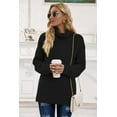 thumbnail image 4 of Jersey de punto de manga larga para mujer, jersey de punto, sudadera de invierno, 4 of 7